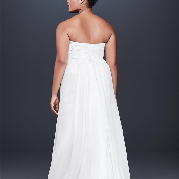 NWT David's Bridal Wedding Gown - Picture 3 of 5